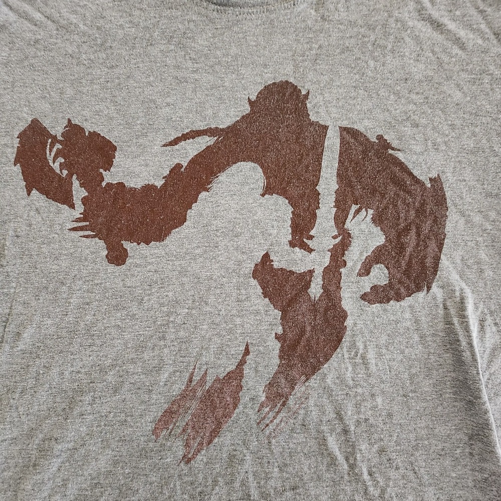 Loot Crate May Power 2016 World of Warcraft Gray T-Shirt Men's‎ L